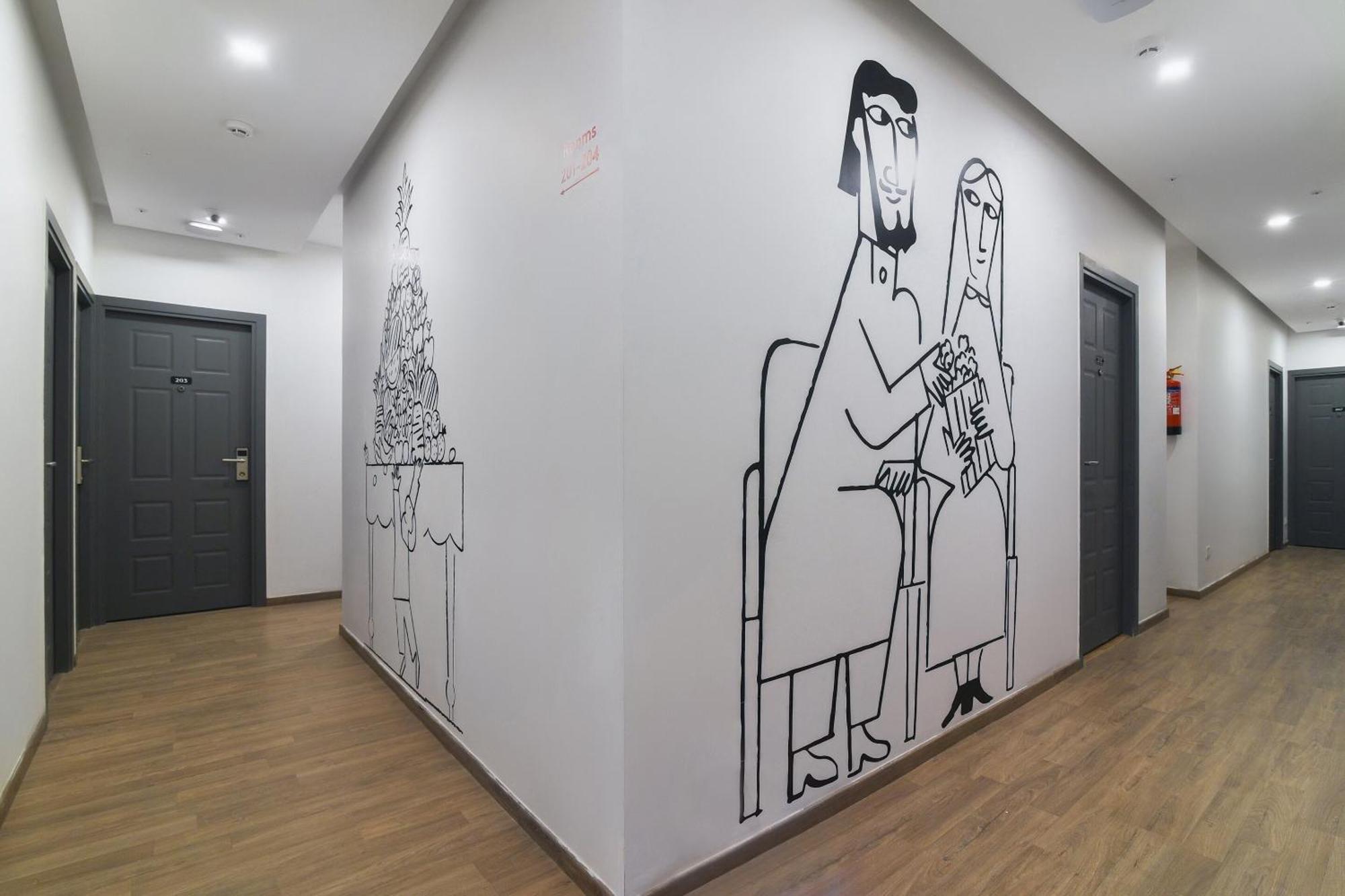 诺伊达 Collection O Samira Residency Near Botanic Garden Of Indian Republic酒店 外观 照片